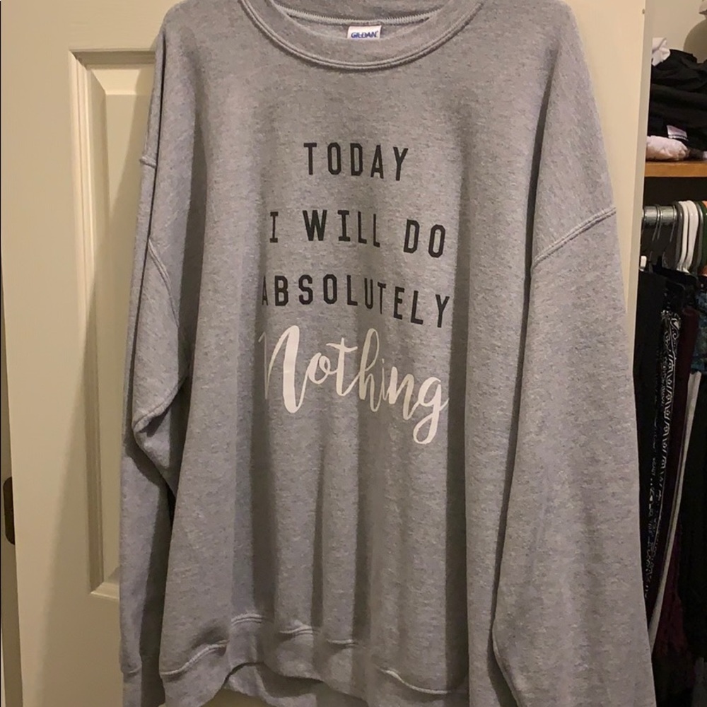 Comfy sweat shirt